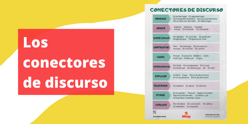 conectores discurso