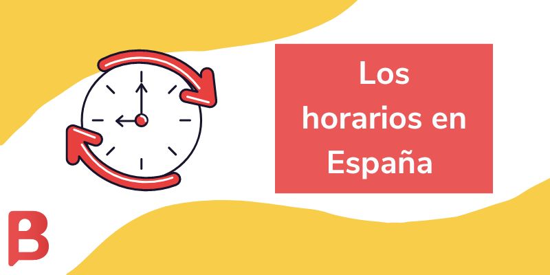 los horarios en españa