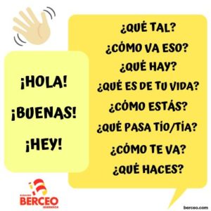 saludos en español