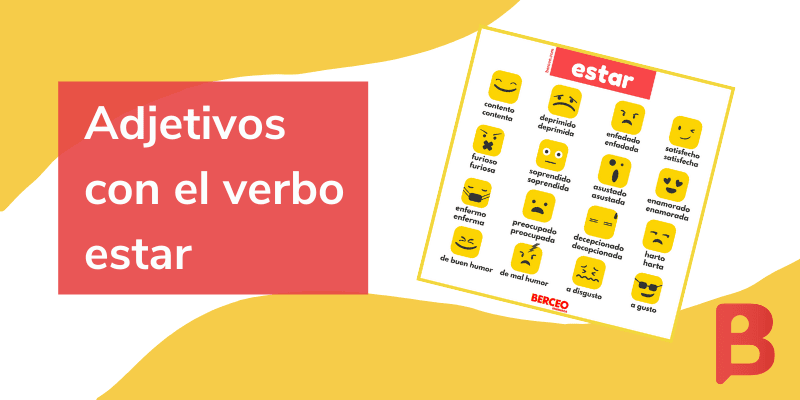 adjetivos con estar en español